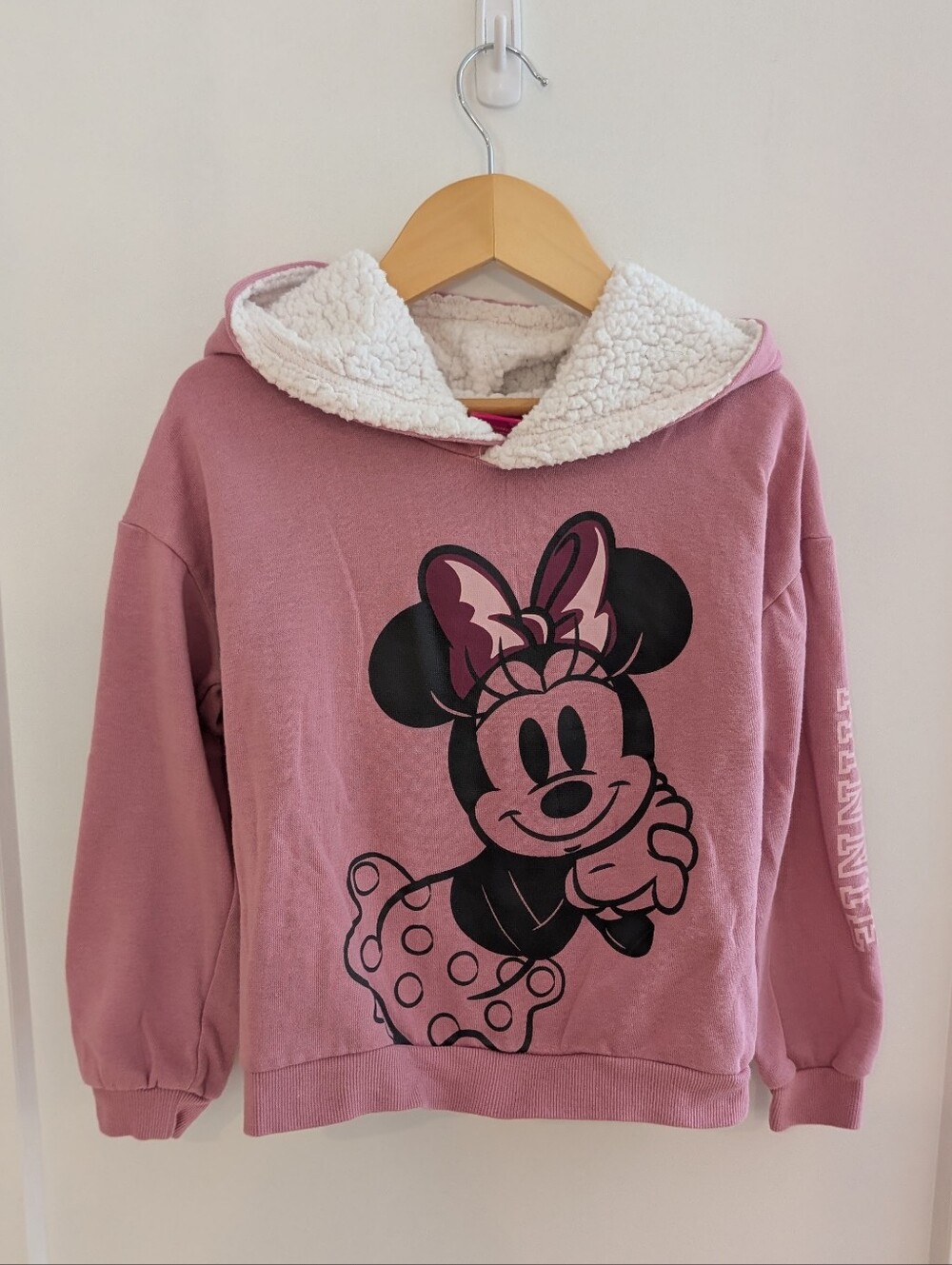 2/$15 💙 Minnie Mouse Sherpa Hoodie